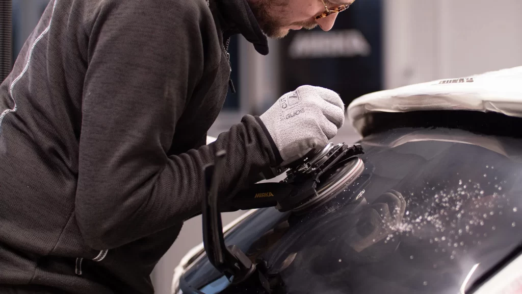 Threebros expert car glass plolising
